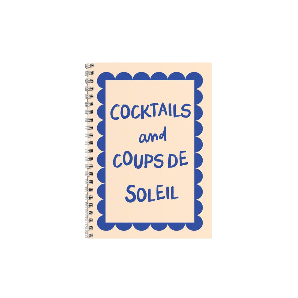 Papier and Co, Carnet de note - Cocktails and coups de soleil