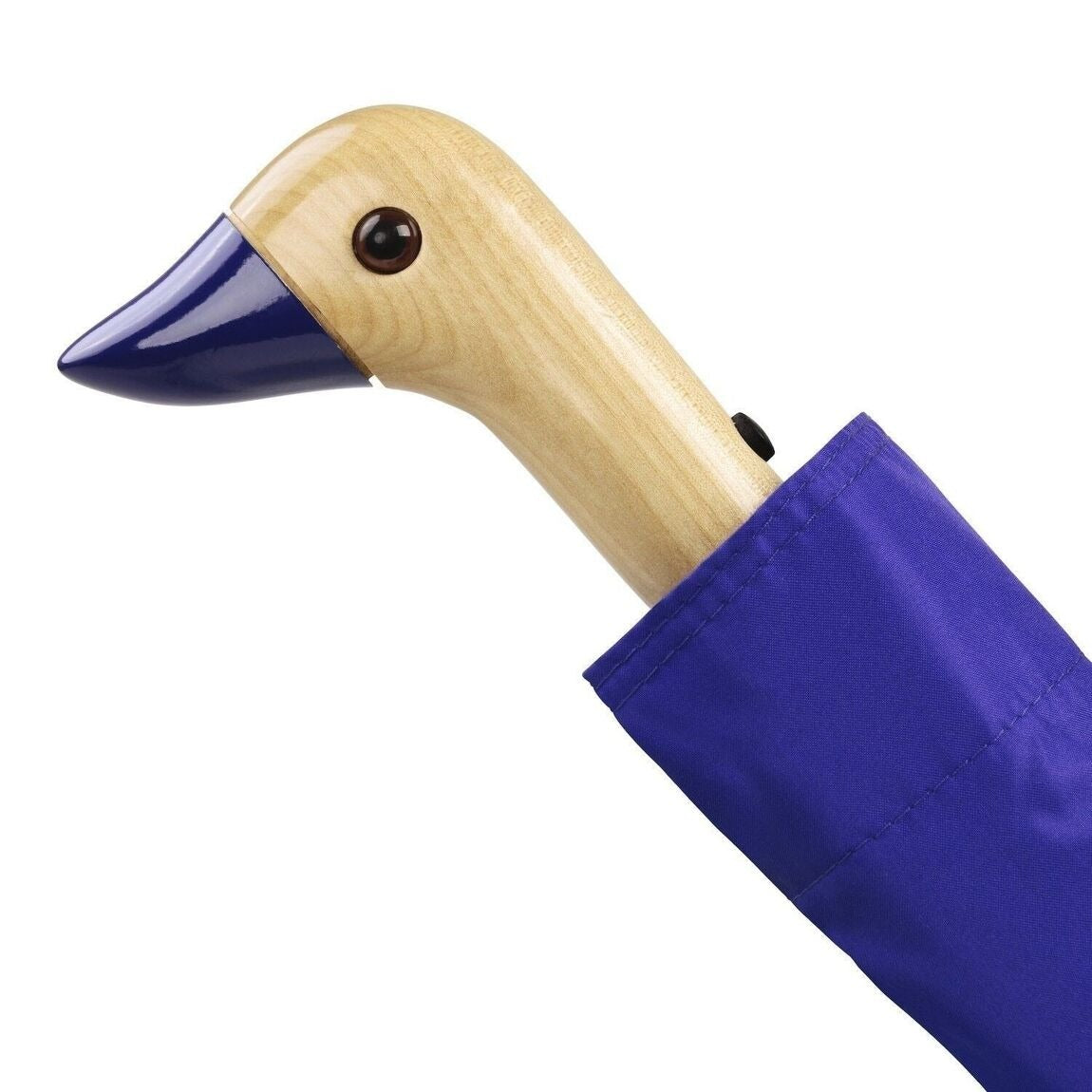 Original Duckhead, Parapluie à manche tête de Canard - Bleu Royal