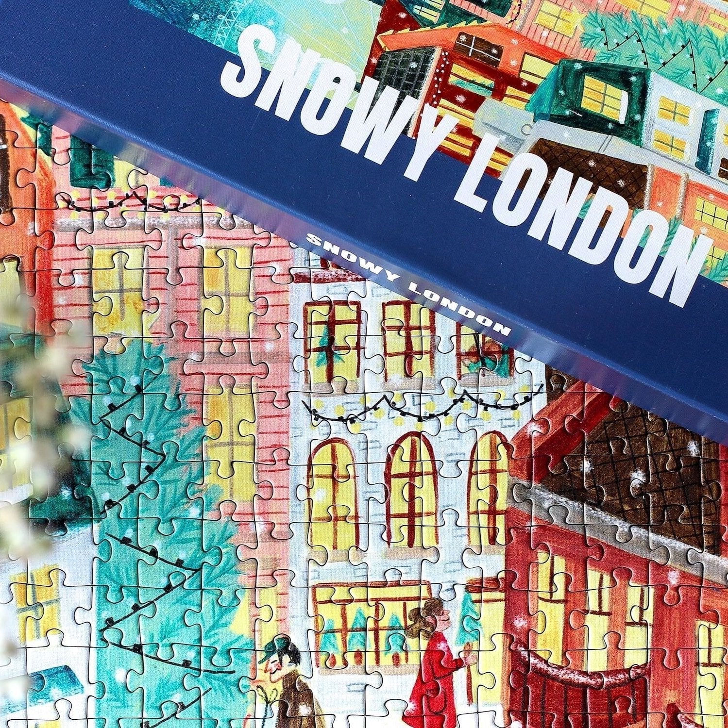 Puzzle Piecely 500 pièces - Snowy London