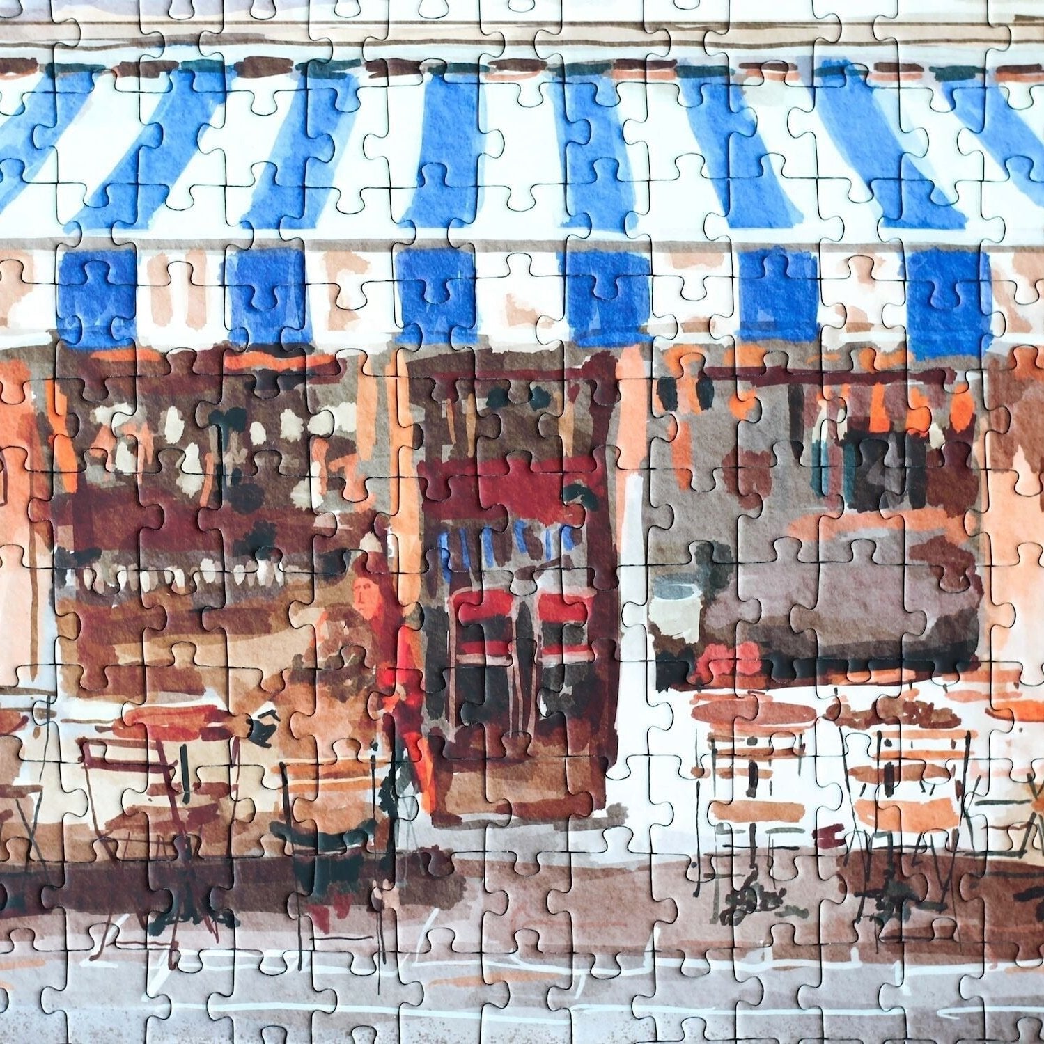 Puzzle Piecely 1000 pieces - French Bistrot