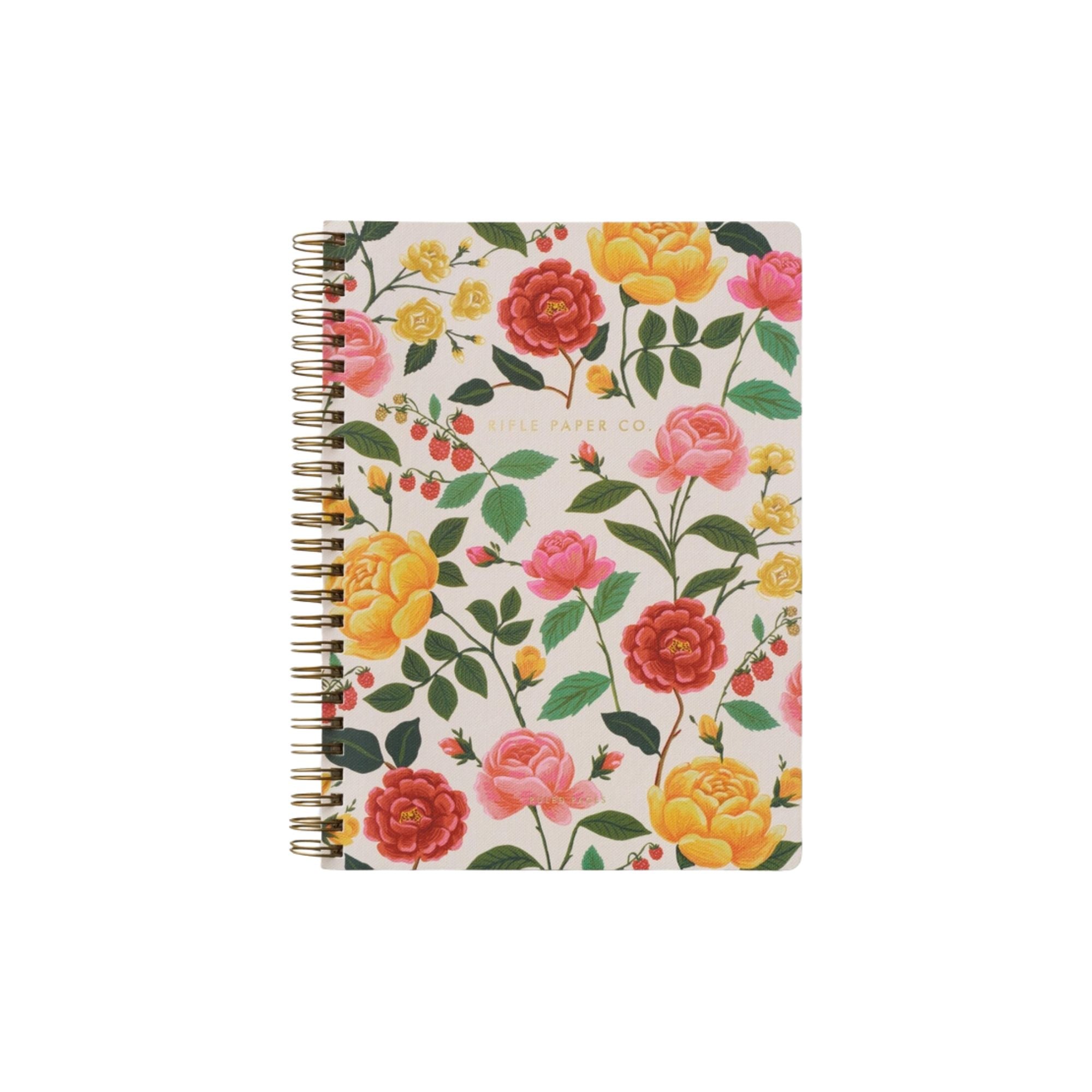 Rifle Paper Co, Carnet à spirale - Roses