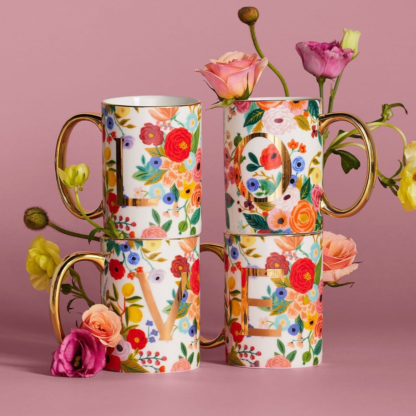 Rifle Paper Co, Mug - Monogramme