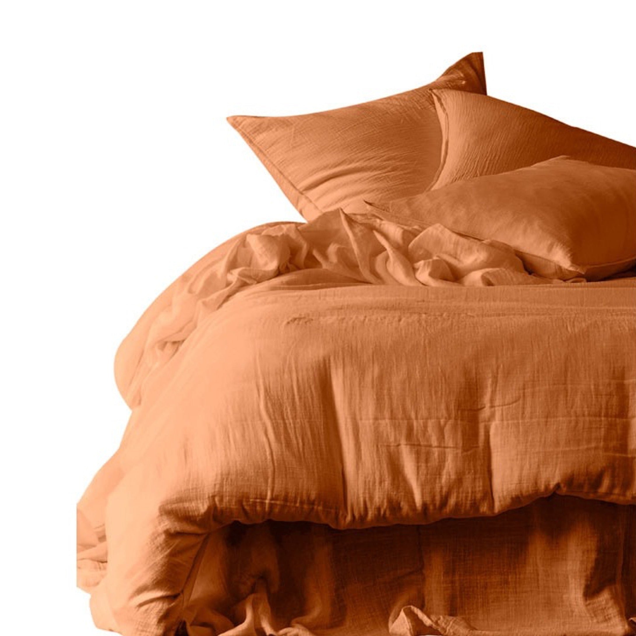 Drap housse Haomy - Dili Caramel 