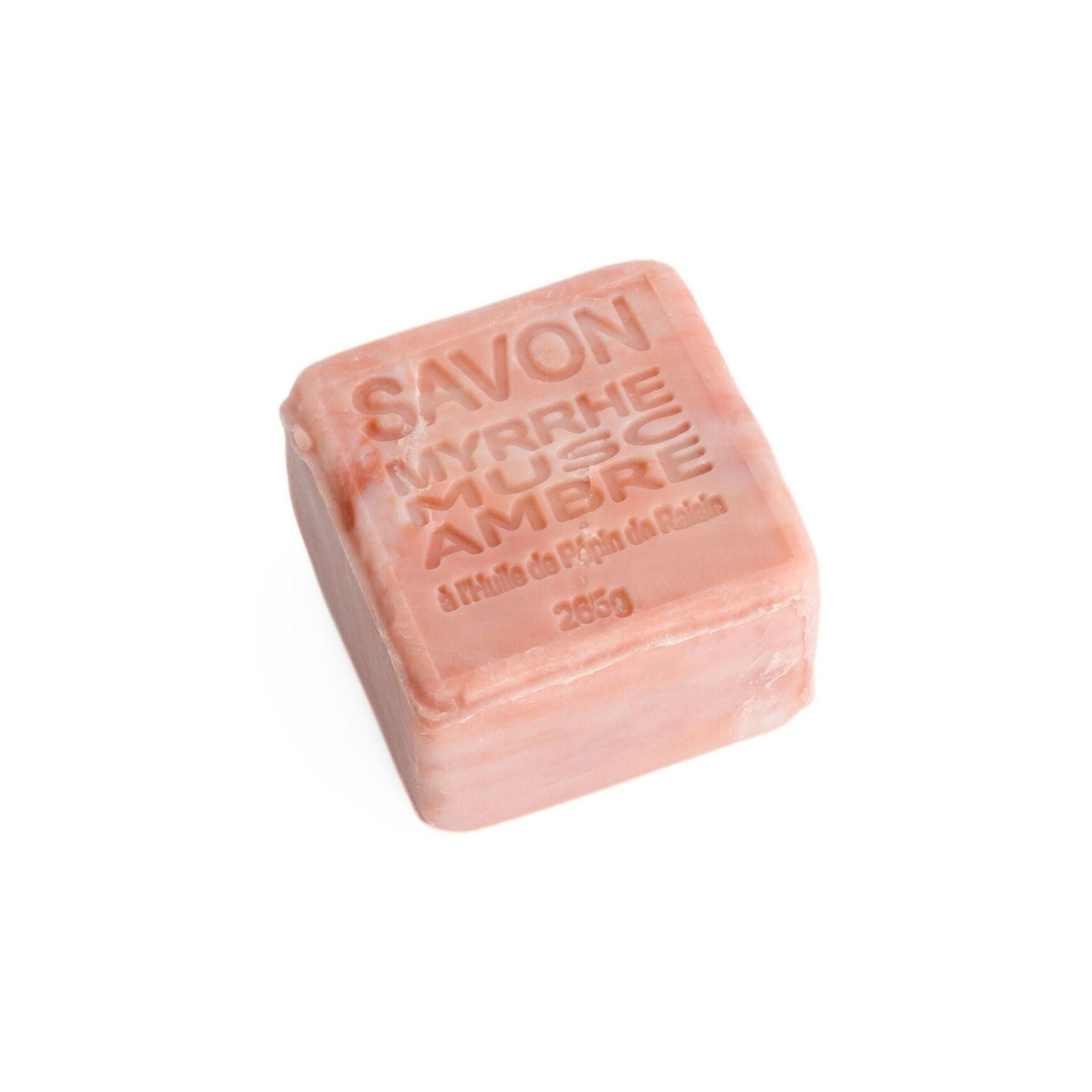 Savon cube Maître Savonitto - Musc, Myrrhe & Ambre