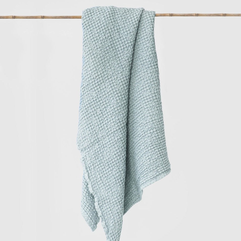 Serviette de bain Magic Linen - Bleu Clair