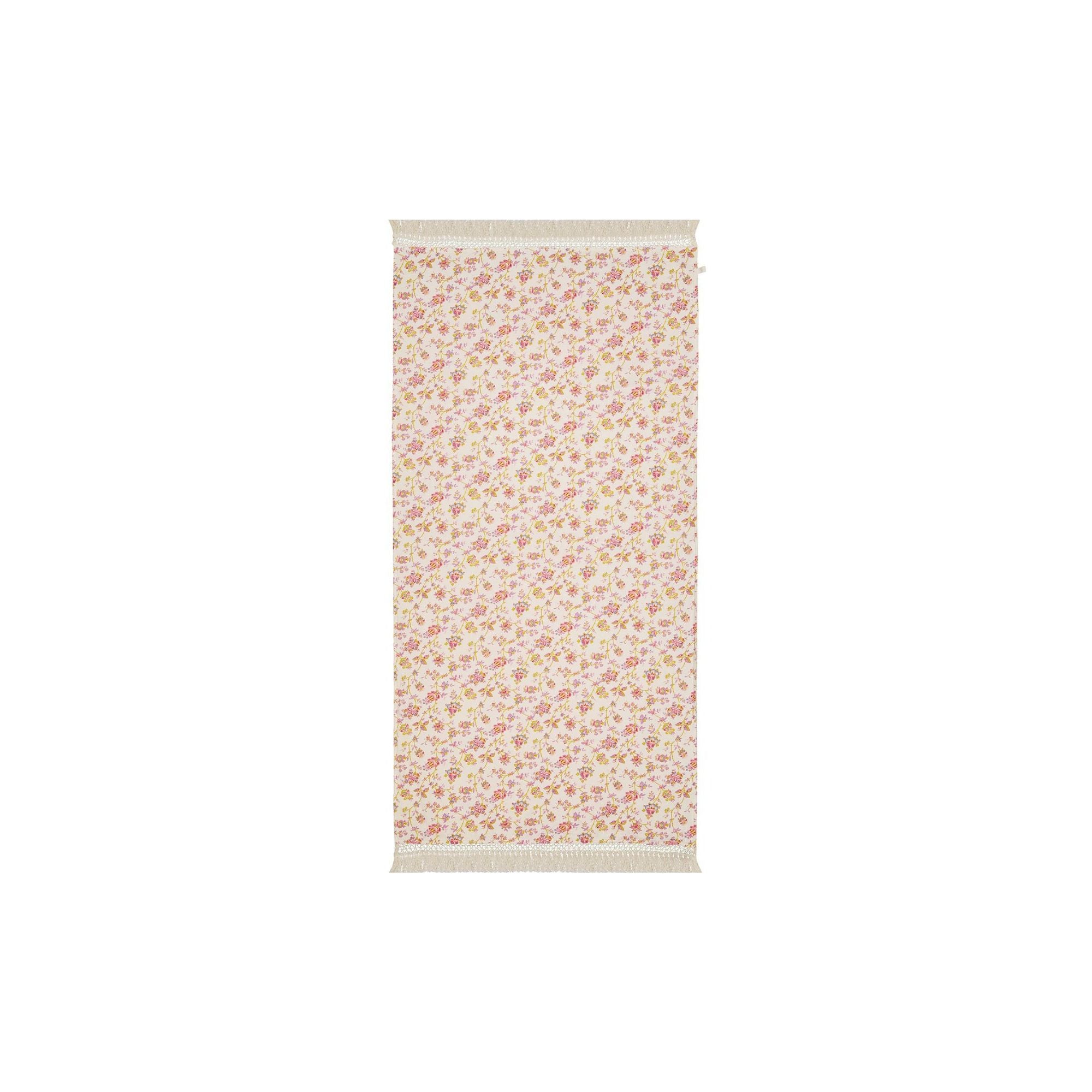 Serviette de plage Louise Misha 90 x170 cm - Lana Cream Bucolia Fiels