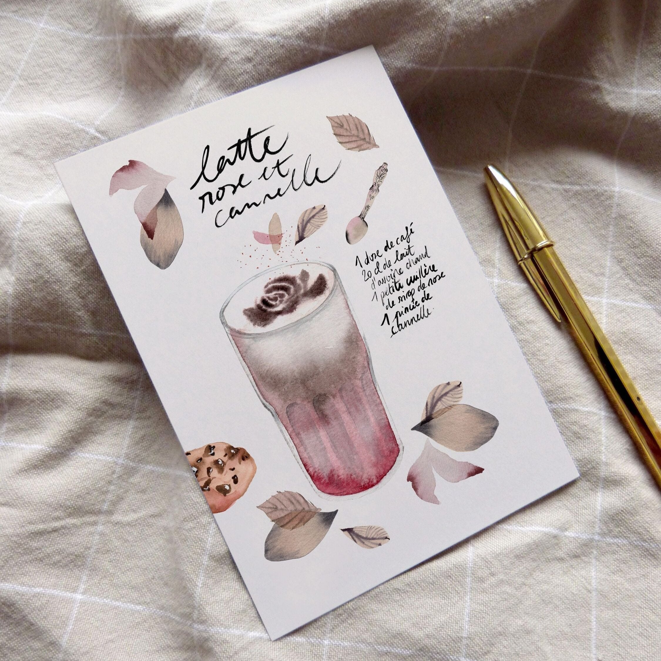 Tifalia, Carte - Recette Latte