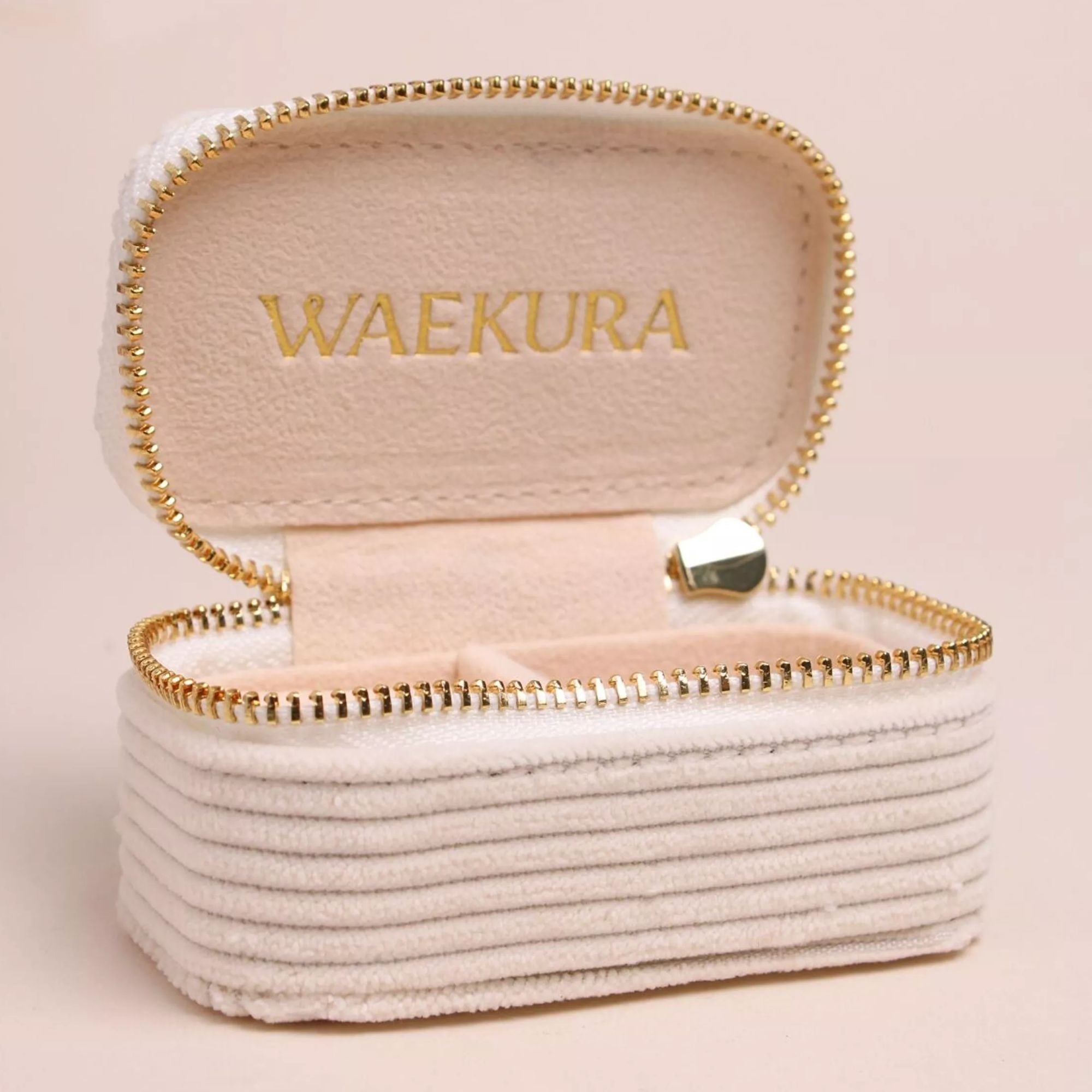 Waekura, Petite Boite à bijoux - Blanc Cotele