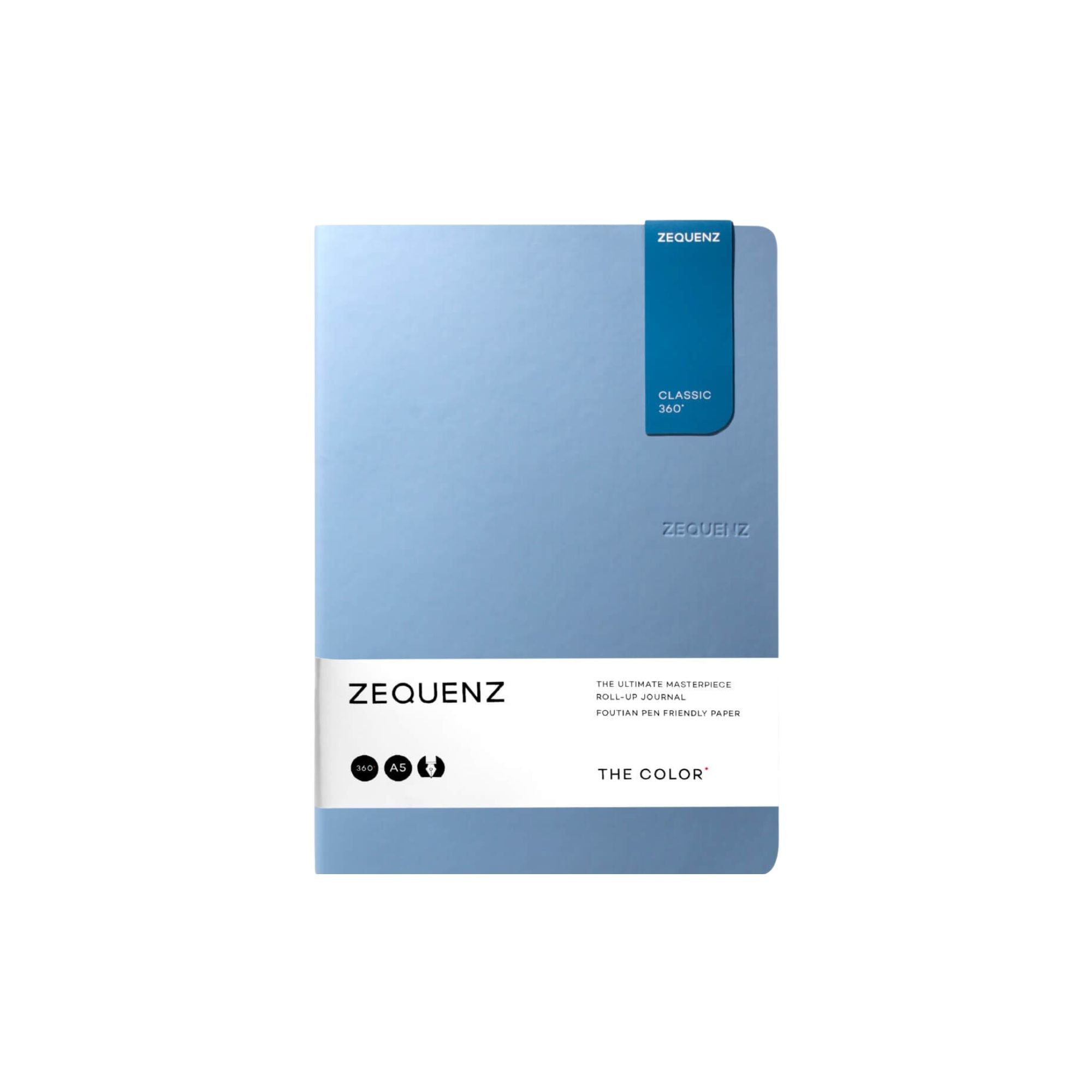 Zequenz, Carnet A5 - Light Blue