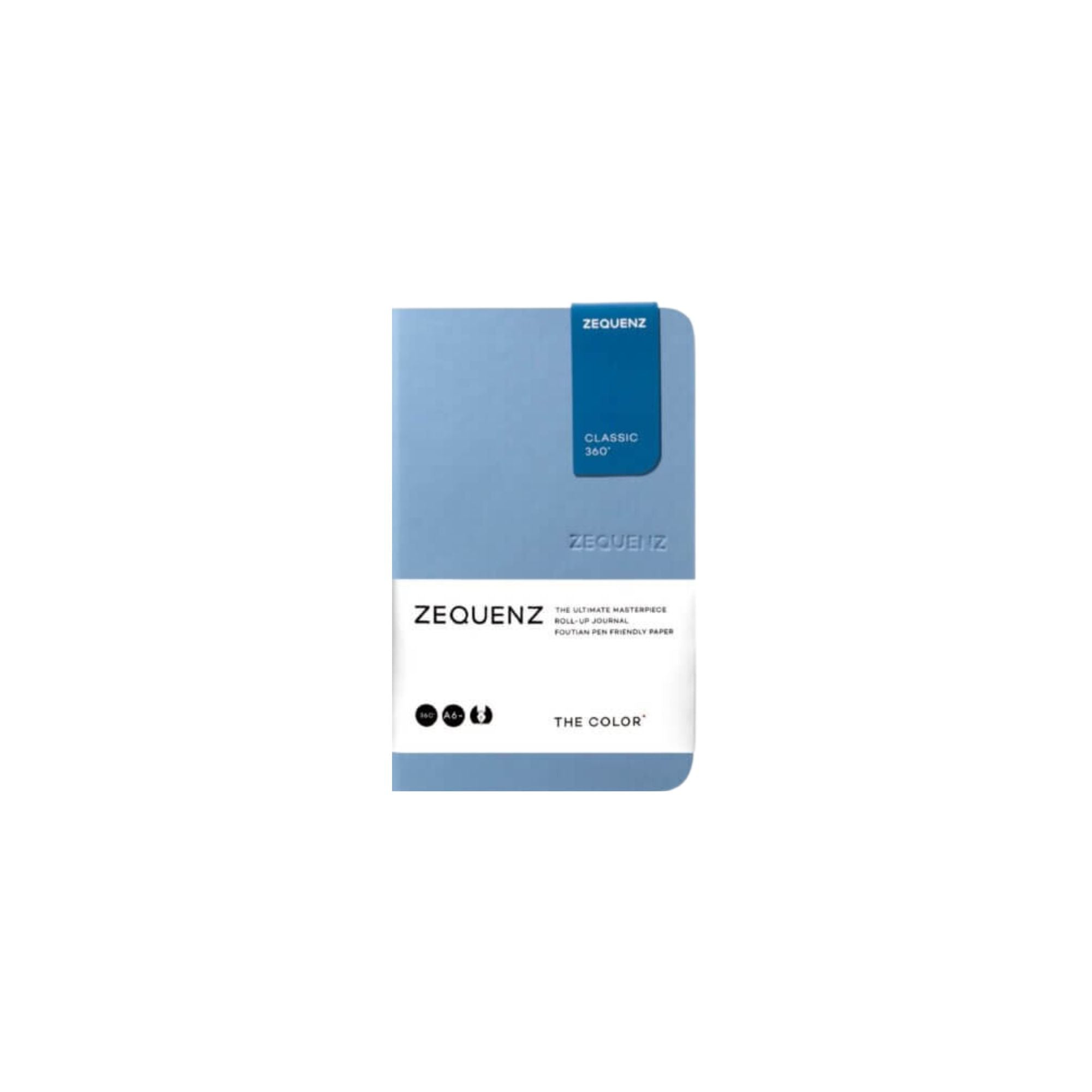 Zequenz, Carnet A6 - Light Blue