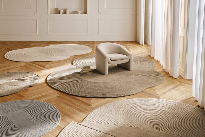 Bolia, Tapis Zen - Rounded