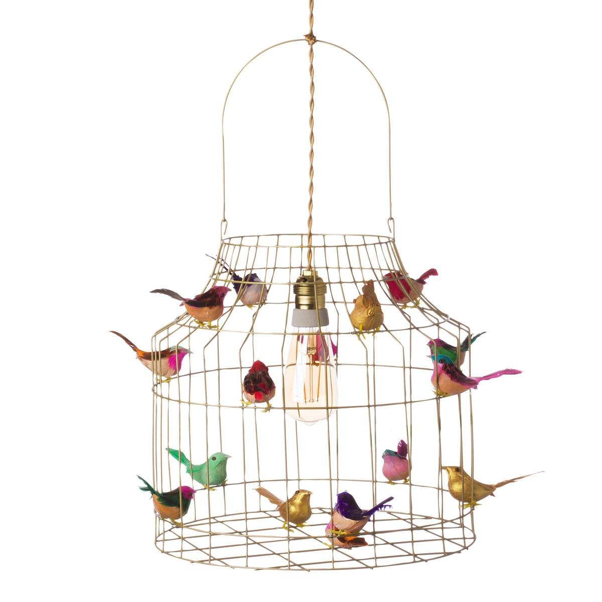 Suspension Dutch Dilight - Birds Gold M