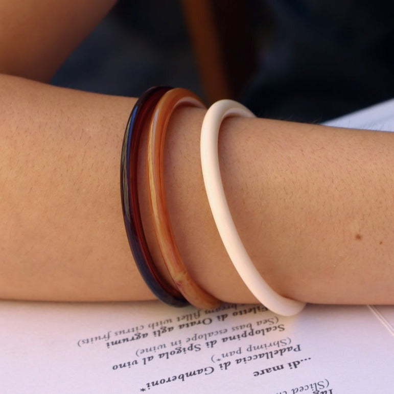 Waekura, Bracelet en acétate - Caramelo