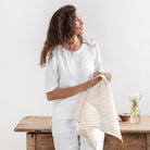 Torchon Magic Linen - Striped in natural