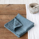 Serviette de table Magic Linen - Bleu gris