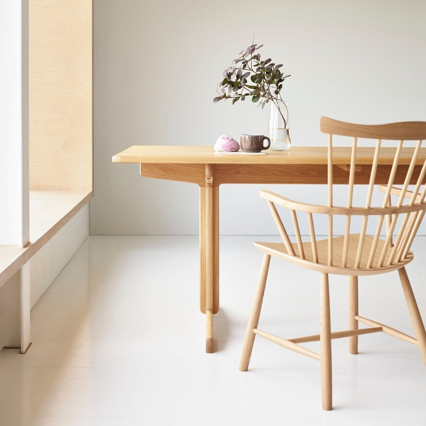 Chaise en hêtre FDB Møbler - J52B Naturel