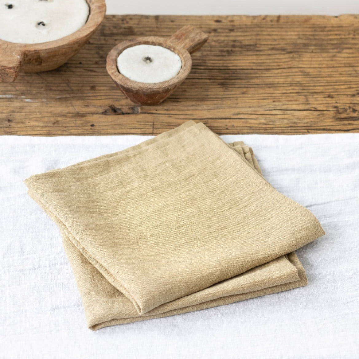 Serviette de table Magic Linen - Sandy beige