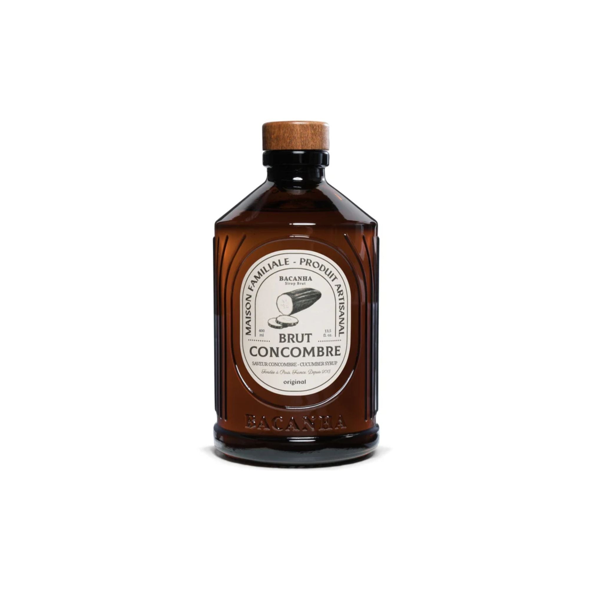 Bacanha, Sirop bio brut - Concombre