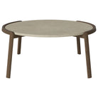 Table basse Bolia MIX - Marbre gris Jura Ø94 cm