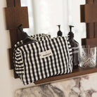 Trousse de toilette Gabrielle Paris - Vichy Black