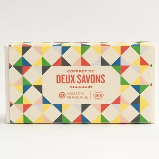 Coffret de 2 savons surgras Ciment - Arlequin La Comédie Française