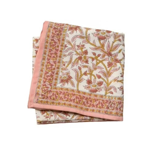 Grand Foulard Bonheur du Jour - Curcuma Ecru