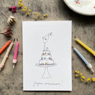 Carte Papillonnage - Joyeux anniversaire !