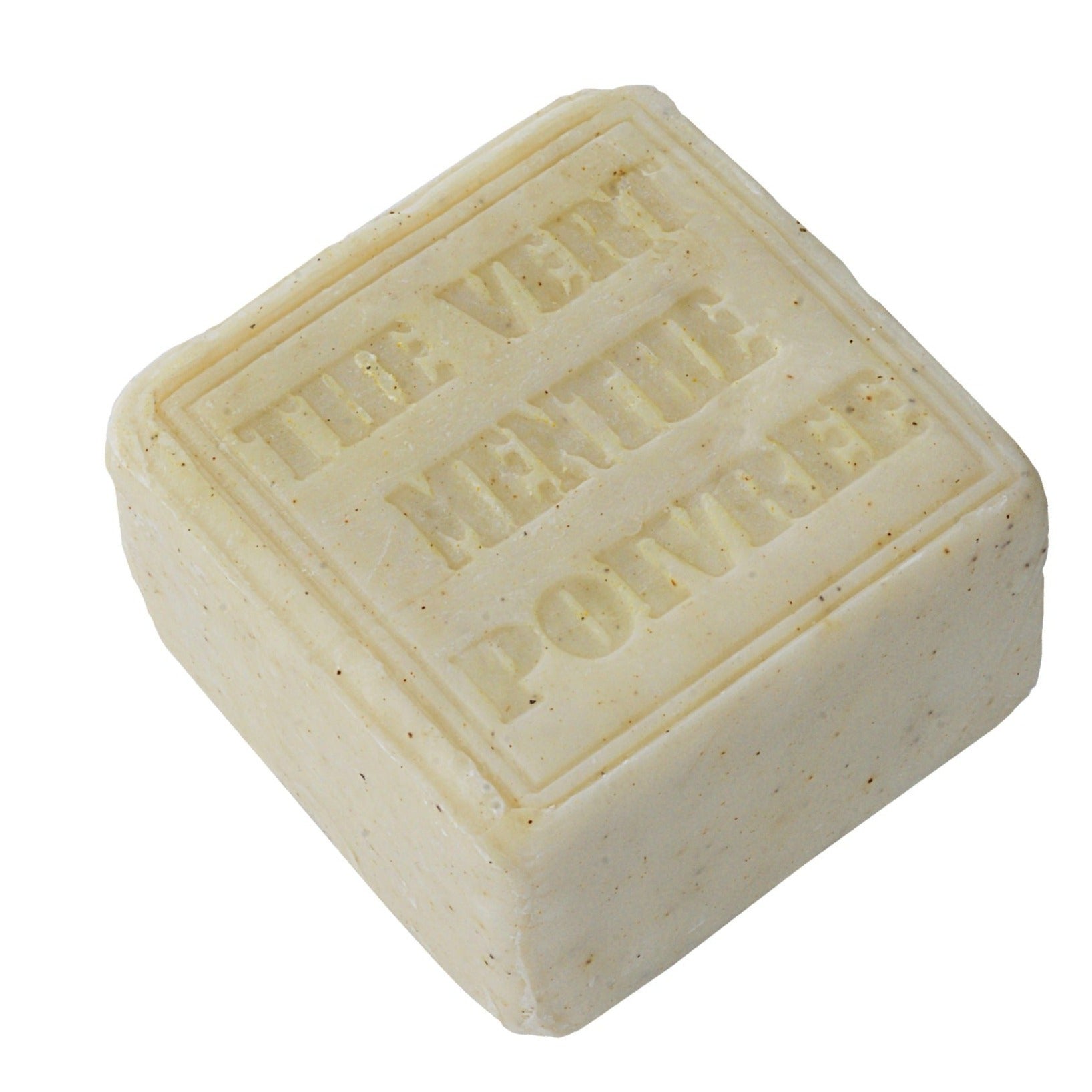 Savon cube Maître Savonitto - Thé vert menthe poivre