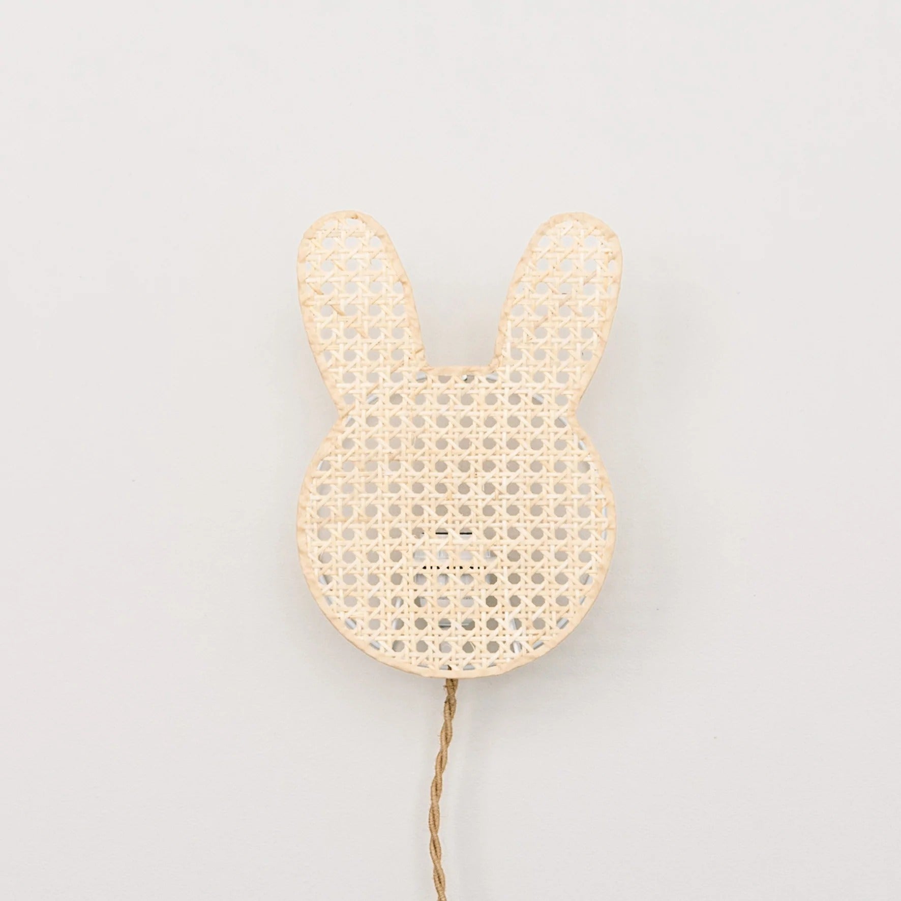 Applique Anso Design - Lapin en cannage naturel