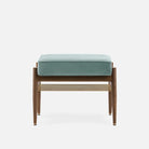 Repose-pieds 366 Concept - Tissu Velvet Mint