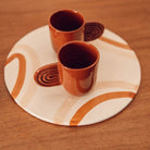 Tasse en céramique Oustao - Ambre terracotta