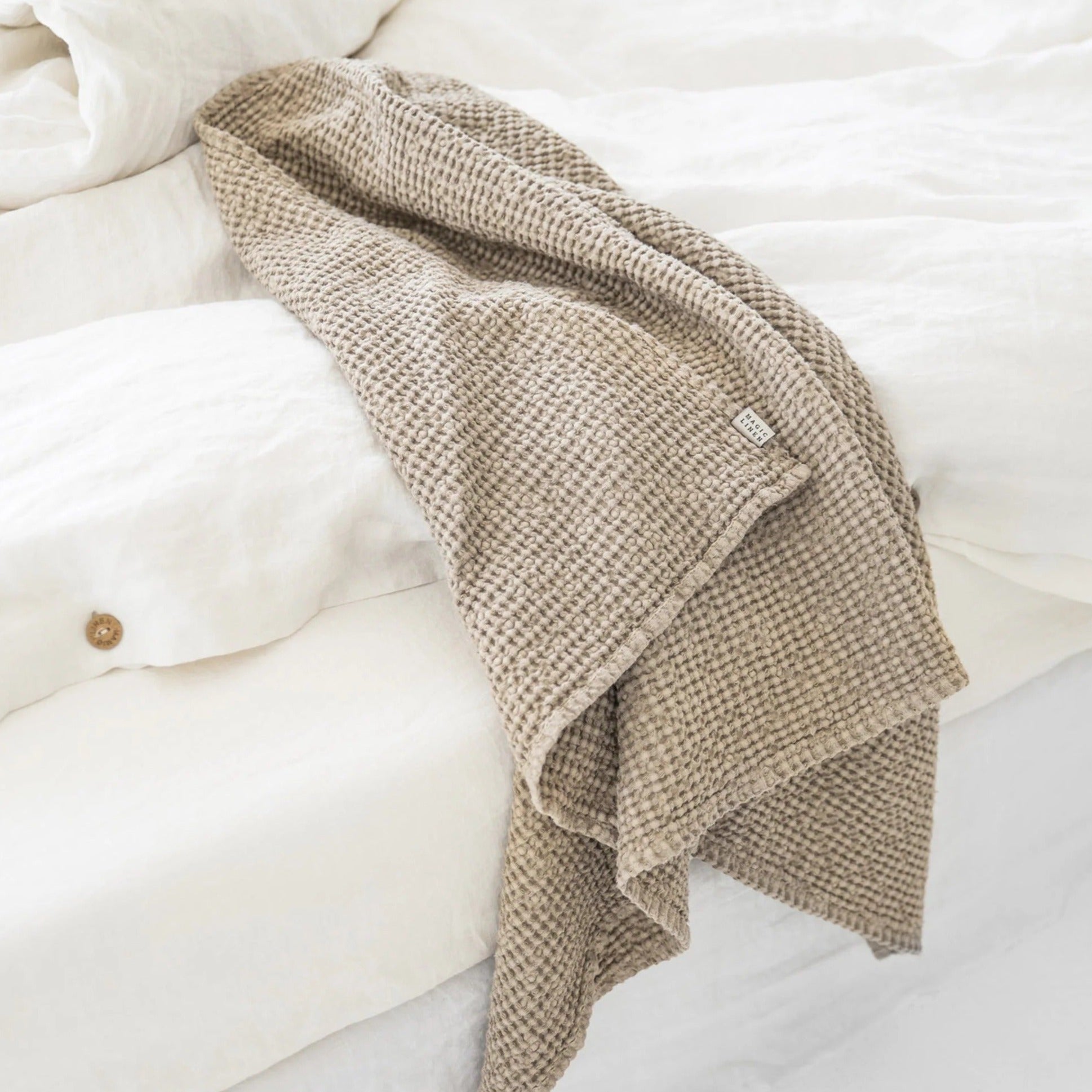 Serviette de bain Magic Linen - Beige