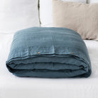 Housse couette Magic Linen - Gray Blue