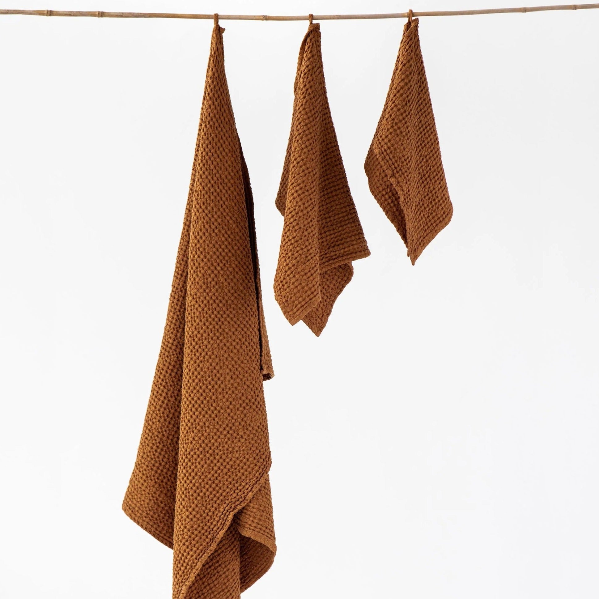 Serviette de bain Magic Linen - Cinnamon