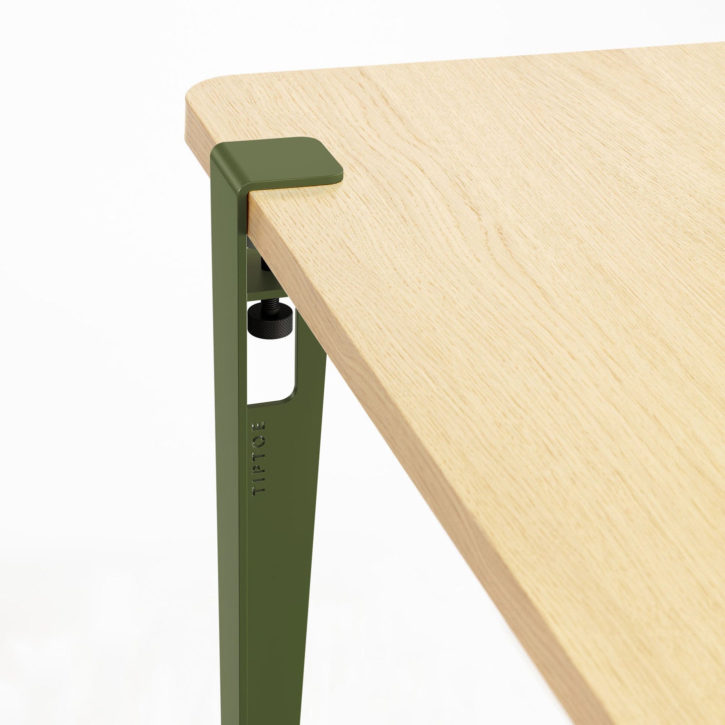 Pied de table haute TIPTOE - 90cm - Vert Romarin