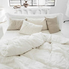 Housse de couette Magic Linen - Blanc