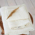 Serviette de bain Magic Linen - Blanc