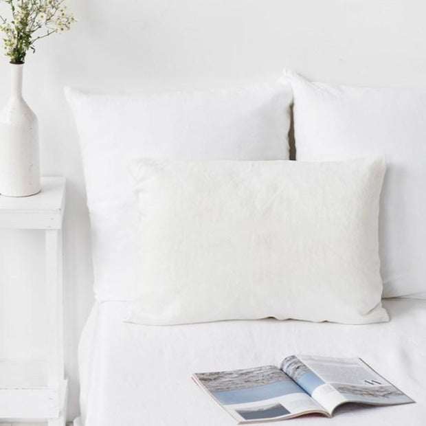 Taie d'oreiller Magic Linen - Blanc