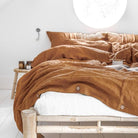 Housse de couette Magic Linen - Cinnamon