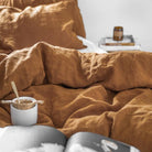 Housse de couette Magic Linen - Cinnamon