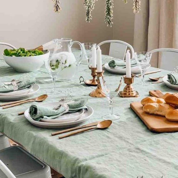 Nappe Magic Linen - Matcha green