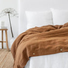 Housse de couette Magic Linen - Cinnamon