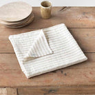 Nappe Magic Linen - Rayé beige