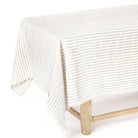 Nappe Magic Linen - Rayé beige