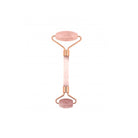 Masseur Roller Visage en Quartz Rose