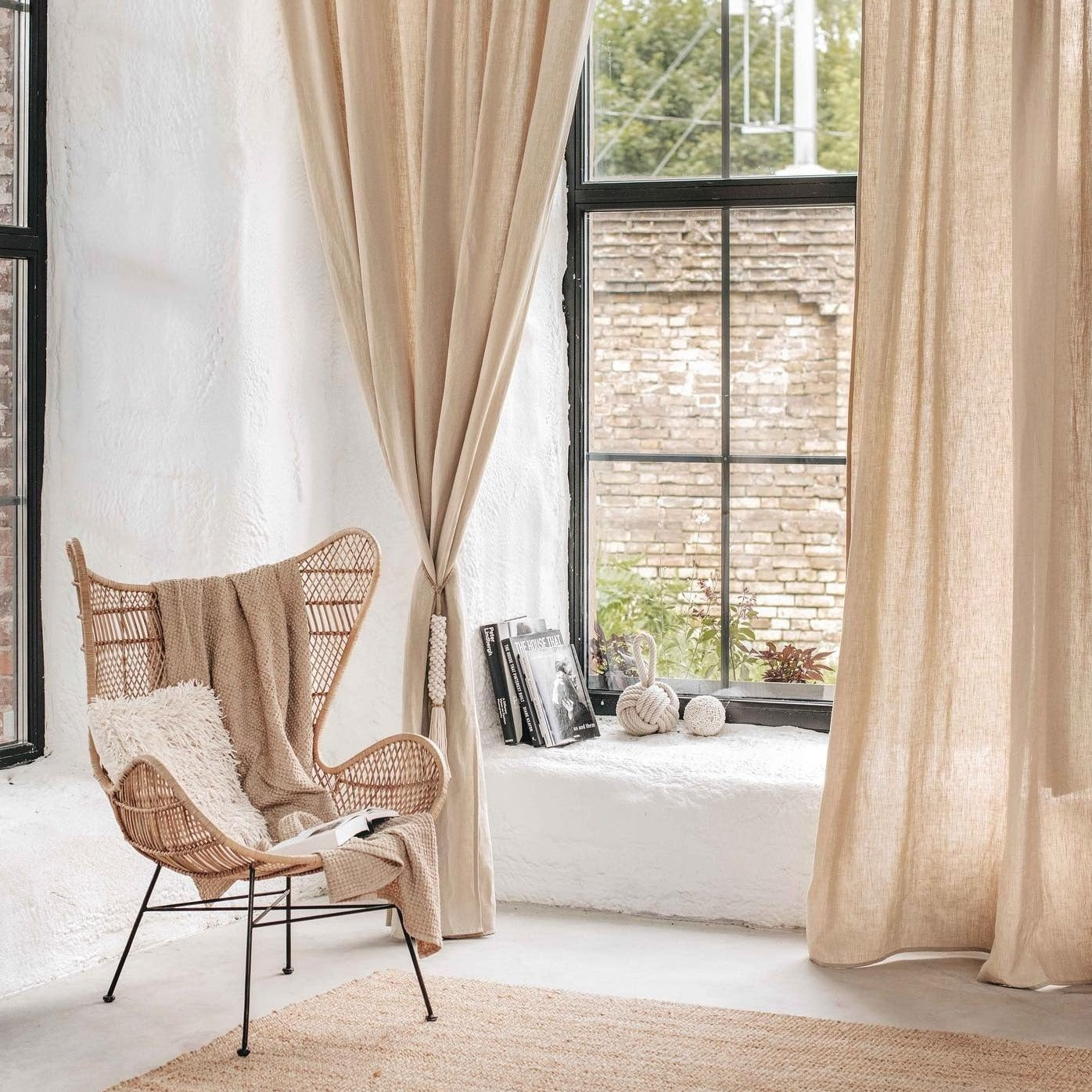 Rideau en lin Magic Linen - Naturel