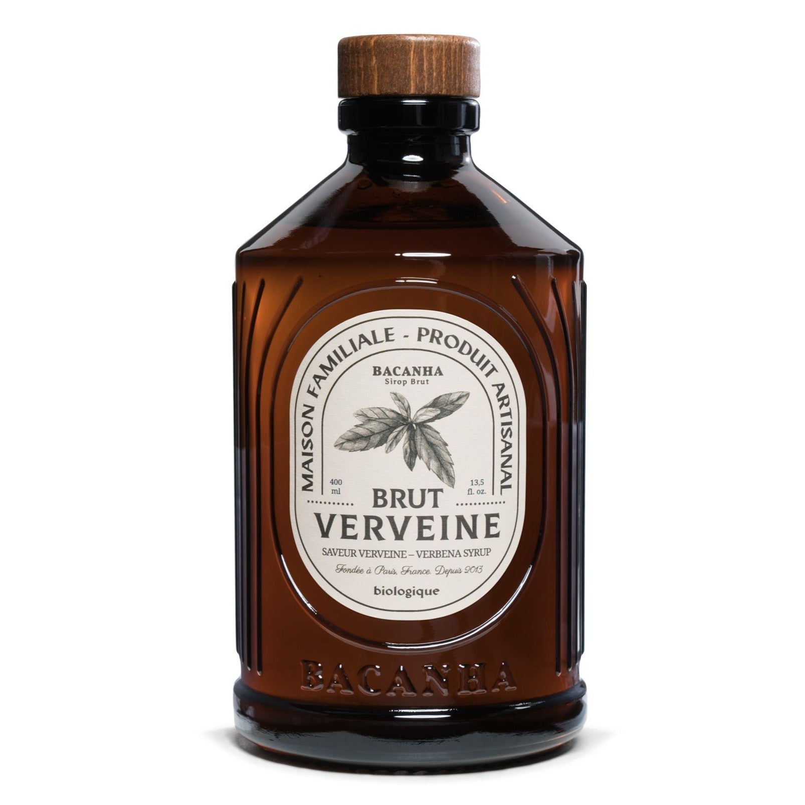 Sirop bio brut Bacanha - Verveine