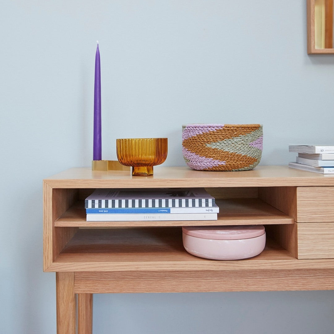 Table console HUBSCH - chêne naturel