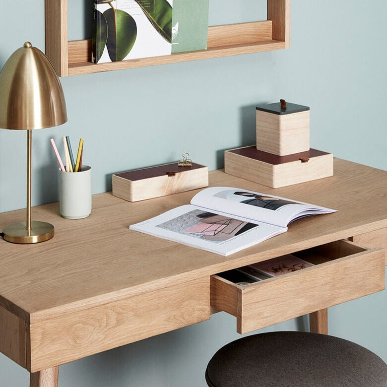 Bureau HUBSCH - Tripple Desk Natural